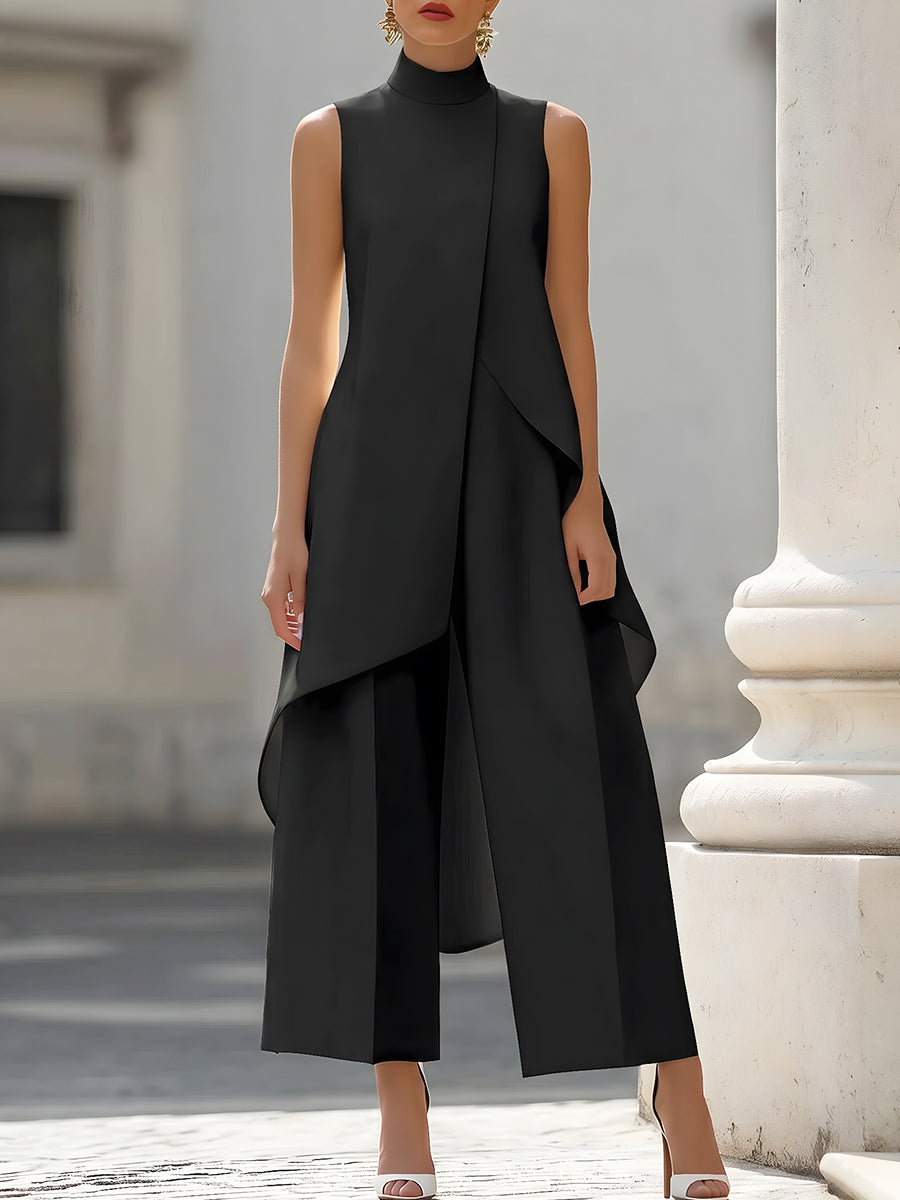 CLAIRE LYON | ENSEMBLE ASYMÉTRIQUE EN DEUX PIÈCES POUR FEMMES