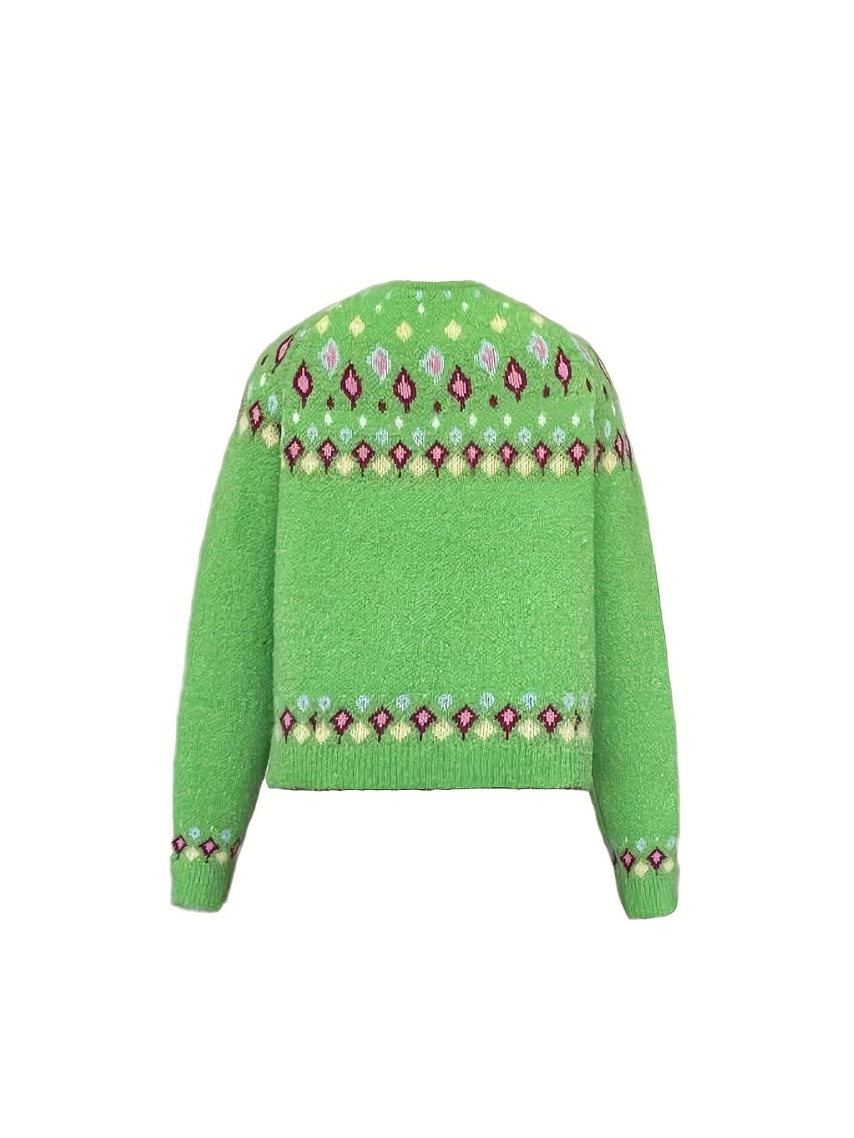 Delphine - Cardigan Féminin Boutonné Brodé