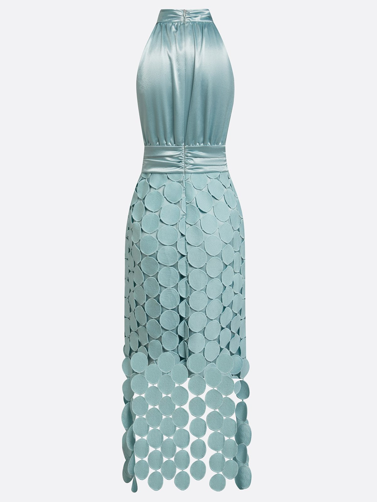 CLAIRE LYON | ROBE MIDI CHIC À COL HALTER POUR FEMMES