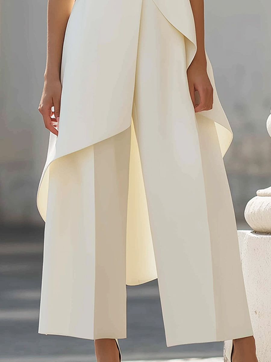 CLAIRE LYON | ENSEMBLE ASYMÉTRIQUE EN DEUX PIÈCES POUR FEMMES