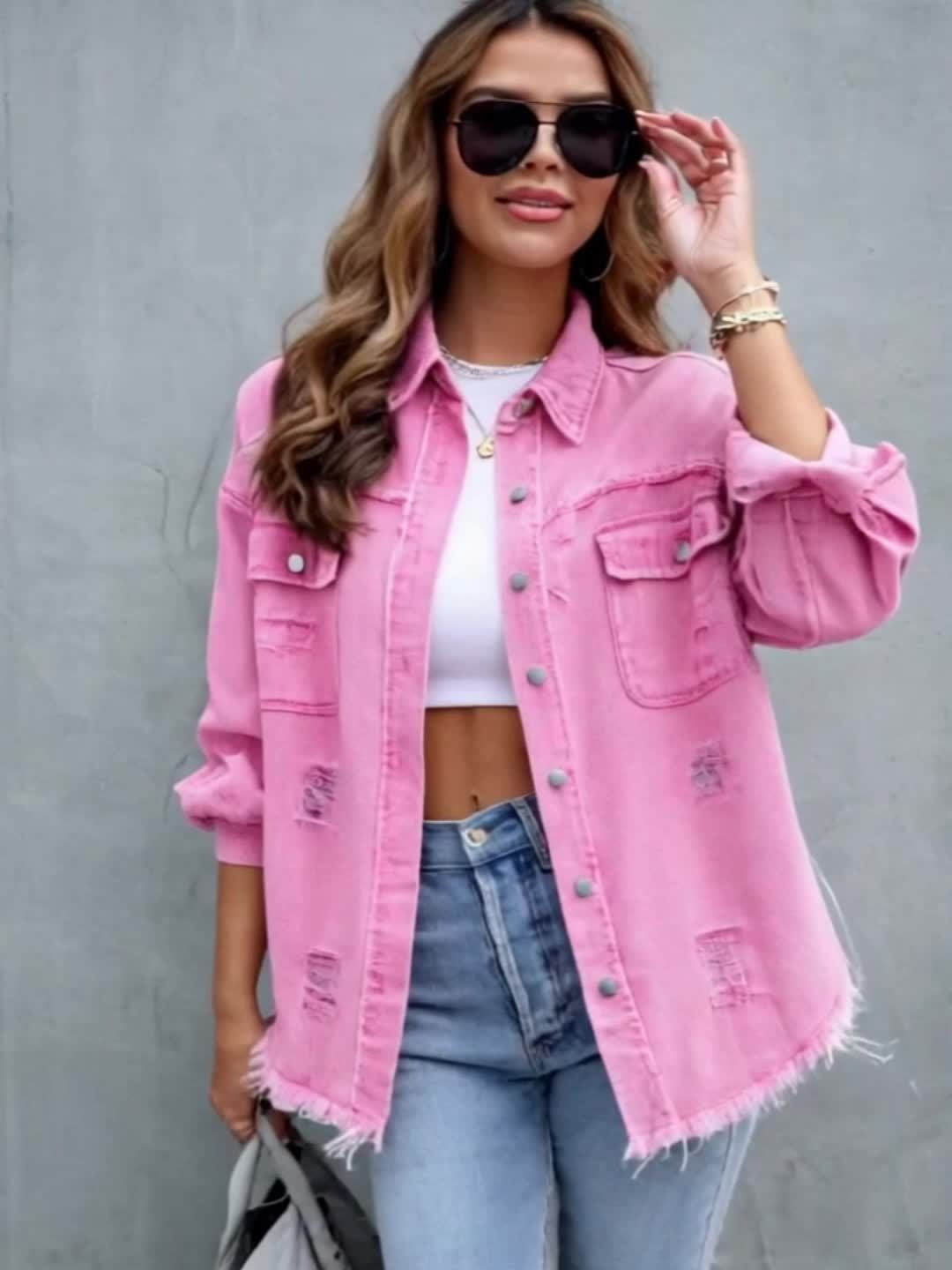 CLAIRE LYON | GILET EN DENIM POUR FEMMES