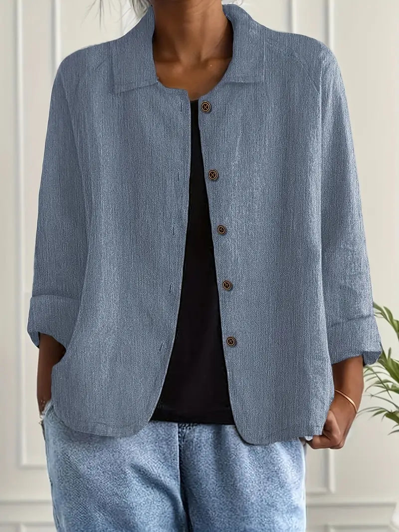 Marilla – Cardigan chemise léger classique