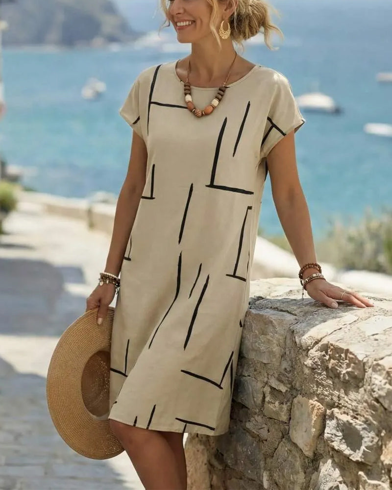 CLAIRE LYON | ROBE DE VACANCES À COUPE DÉTENDU POUR FEMMES