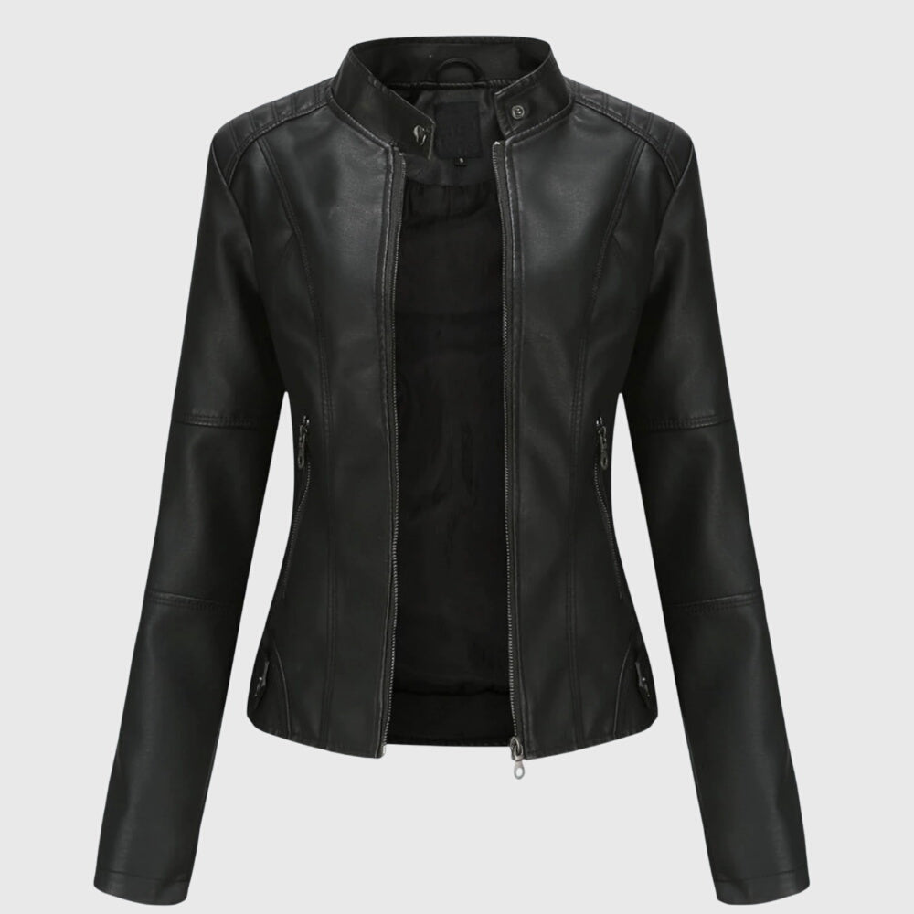 Giorgina - Veste en Cuir Élégante pour Femmes