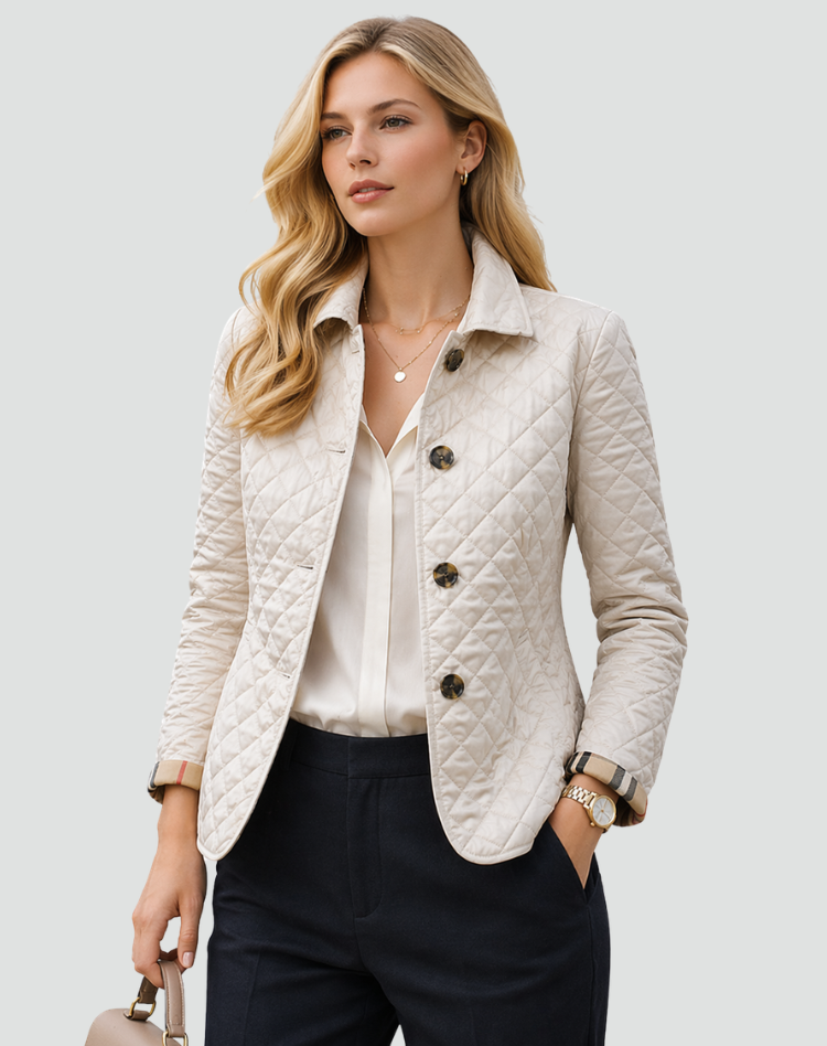 CLAIRE LYON | VESTE MATELASSÉE BOUTONNÉE POUR FEMMES