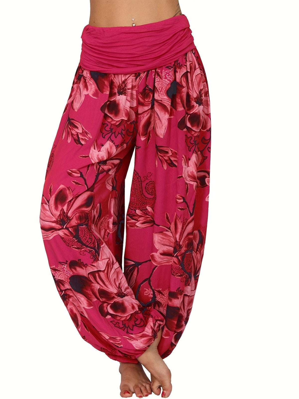 CLAIRE LYON | PANTALONS FLORAUX POUR FEMMES