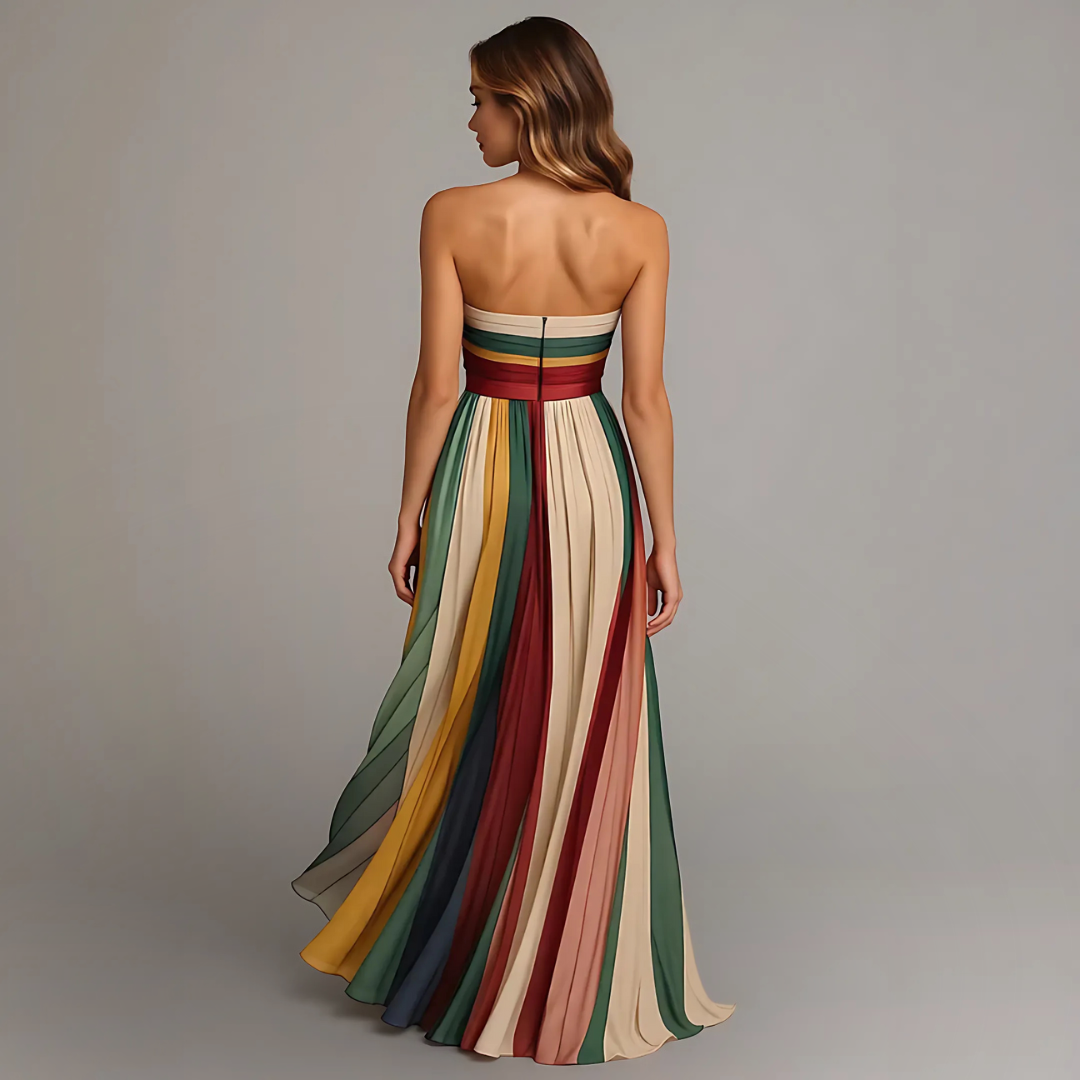 CLAIRE LYON | ROBE MAXI SANS BRETELLES POUR FEMMES