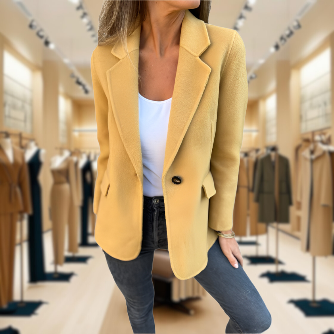 Suzanne - Blazer en Maille Décontracté