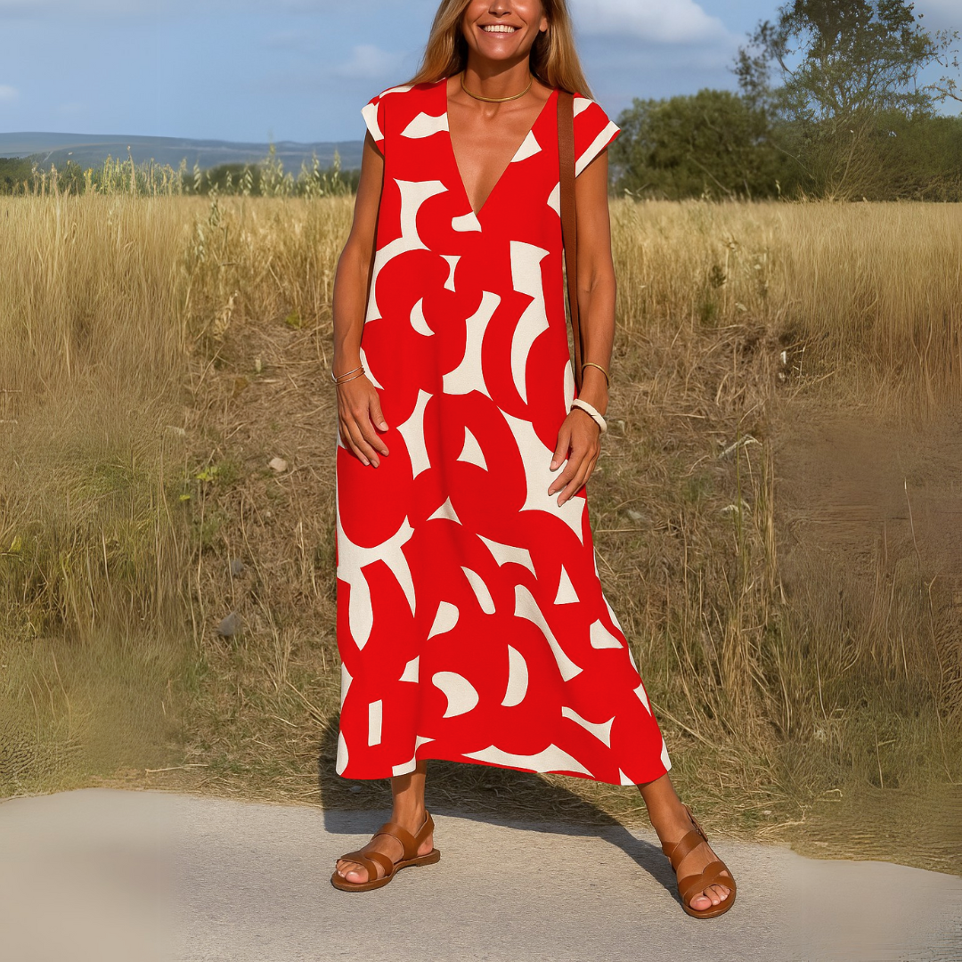 CLAIRE LYON | ROBE IMPRIMÉE POUR FEMME