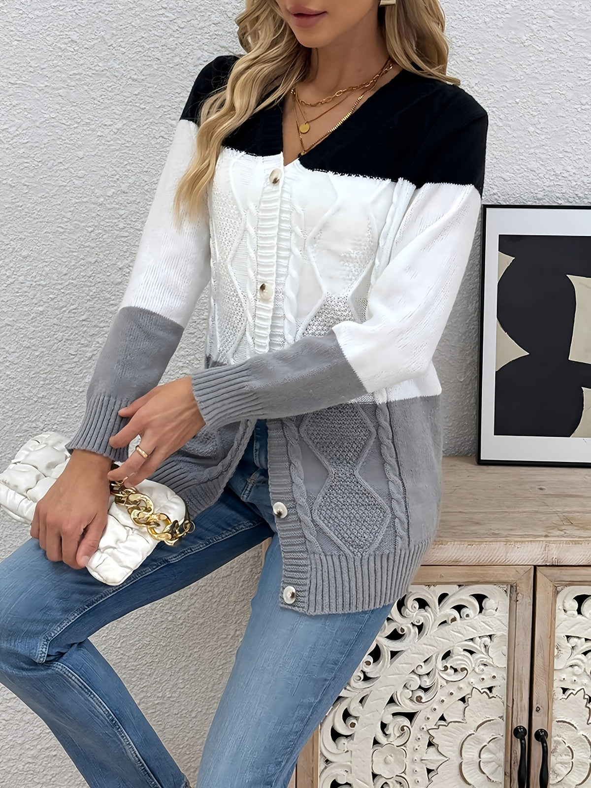 CLAIRE LYON | GILET PATCHWORK POUR FEMMES