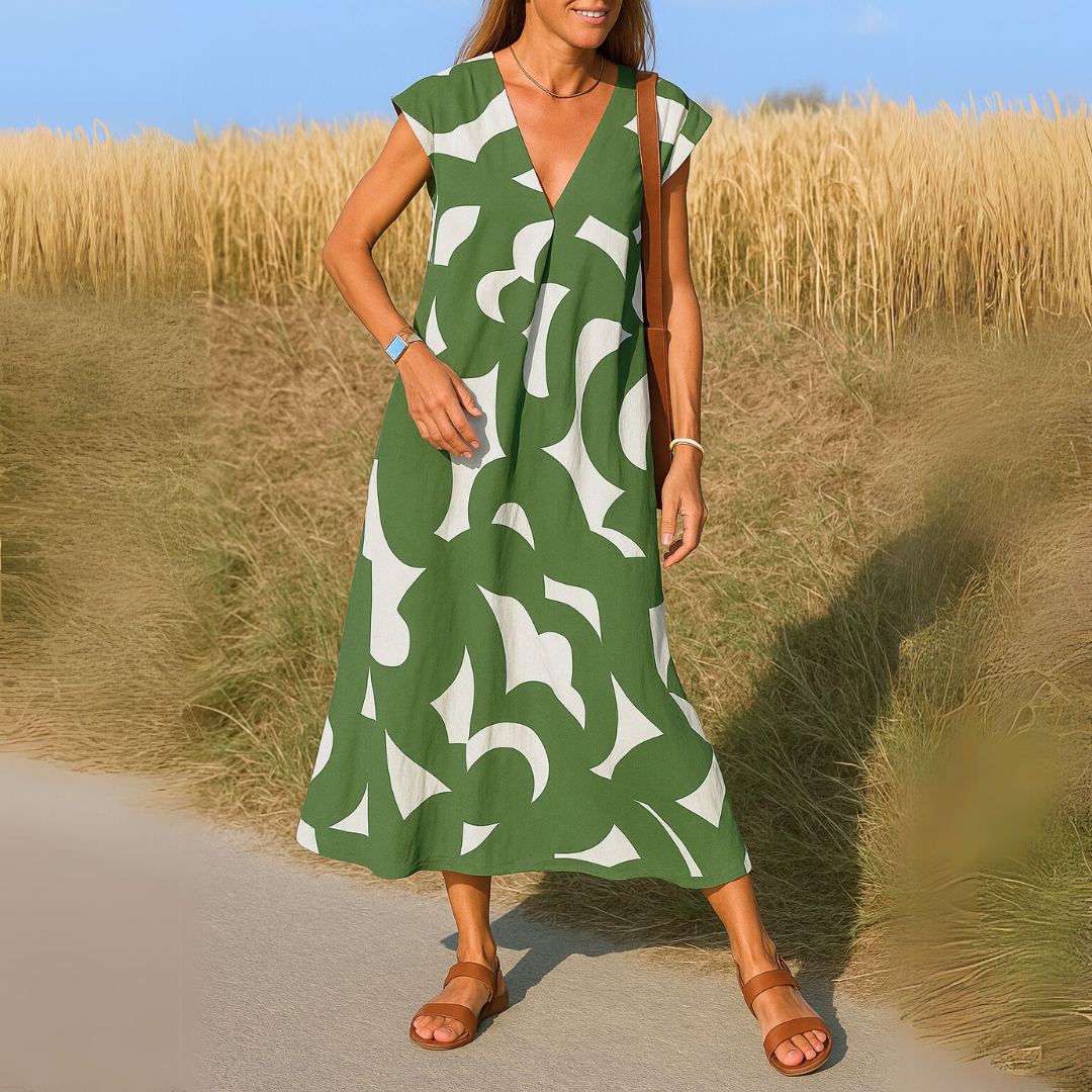 CLAIRE LYON | ROBE IMPRIMÉE POUR FEMME