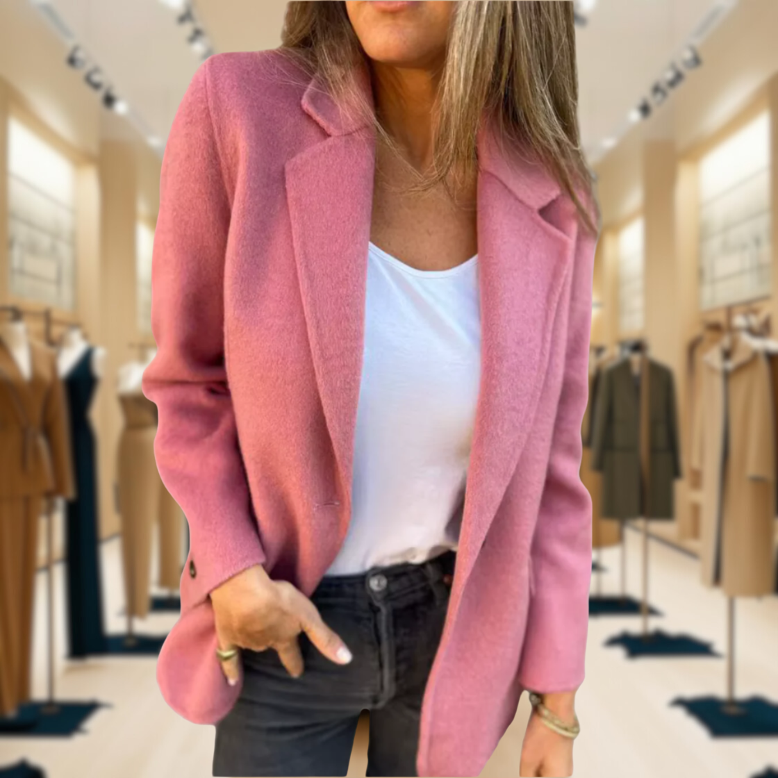 Suzanne - Blazer en Maille Décontracté