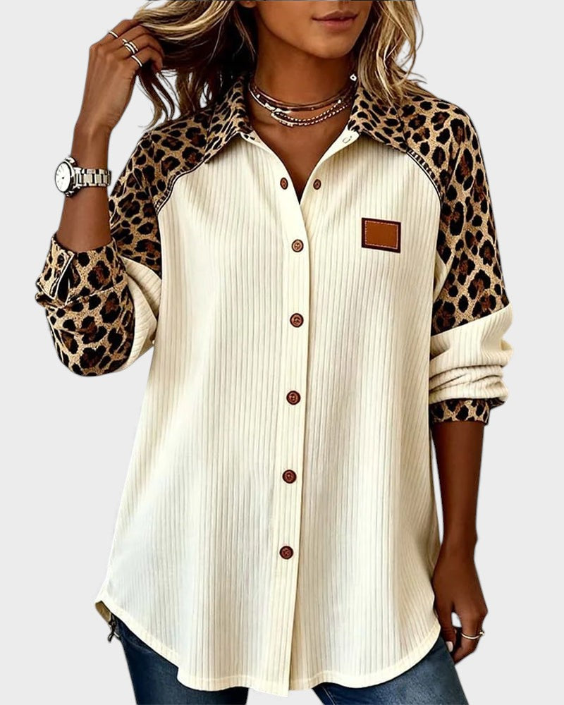 Chemise femme imprimé léopard | Décontractée & chic