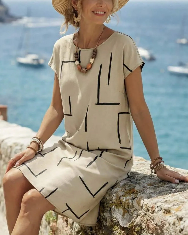 CLAIRE LYON | ROBE DE VACANCES À COUPE DÉTENDU POUR FEMMES