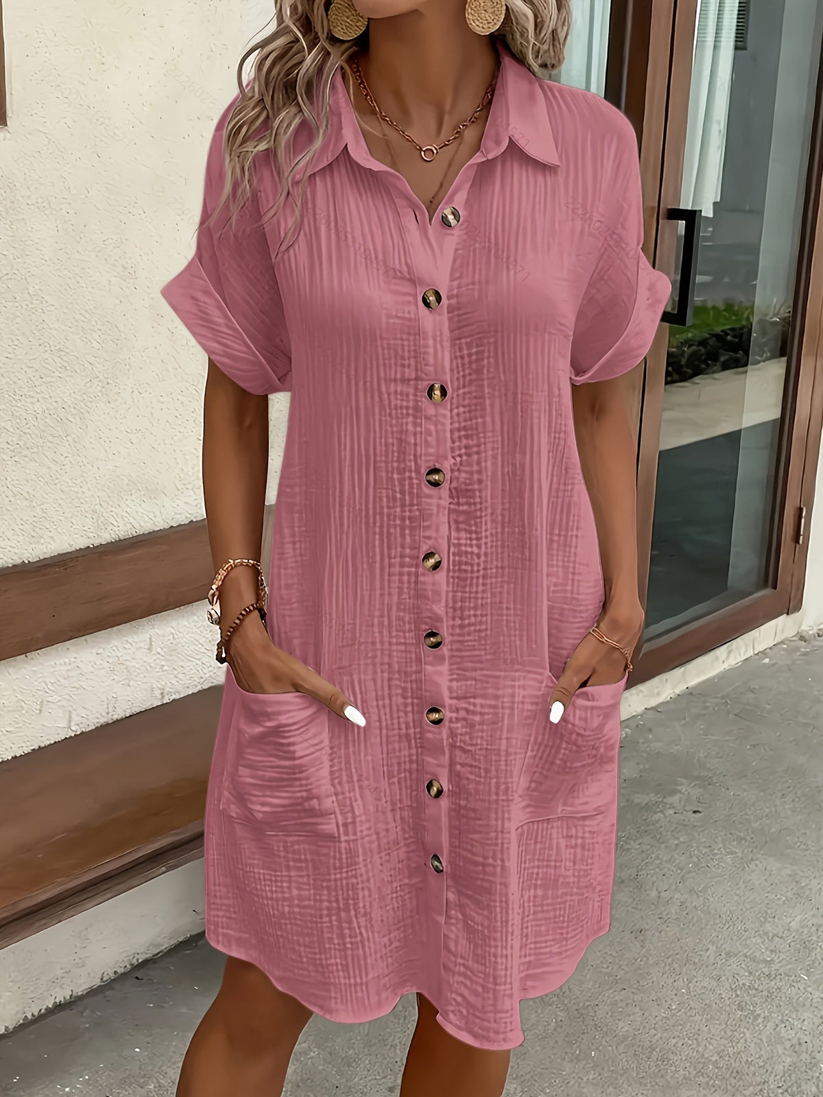 CLAIRE LYON | ROBE CHEMISE ANCIENNE POUR FEMMES