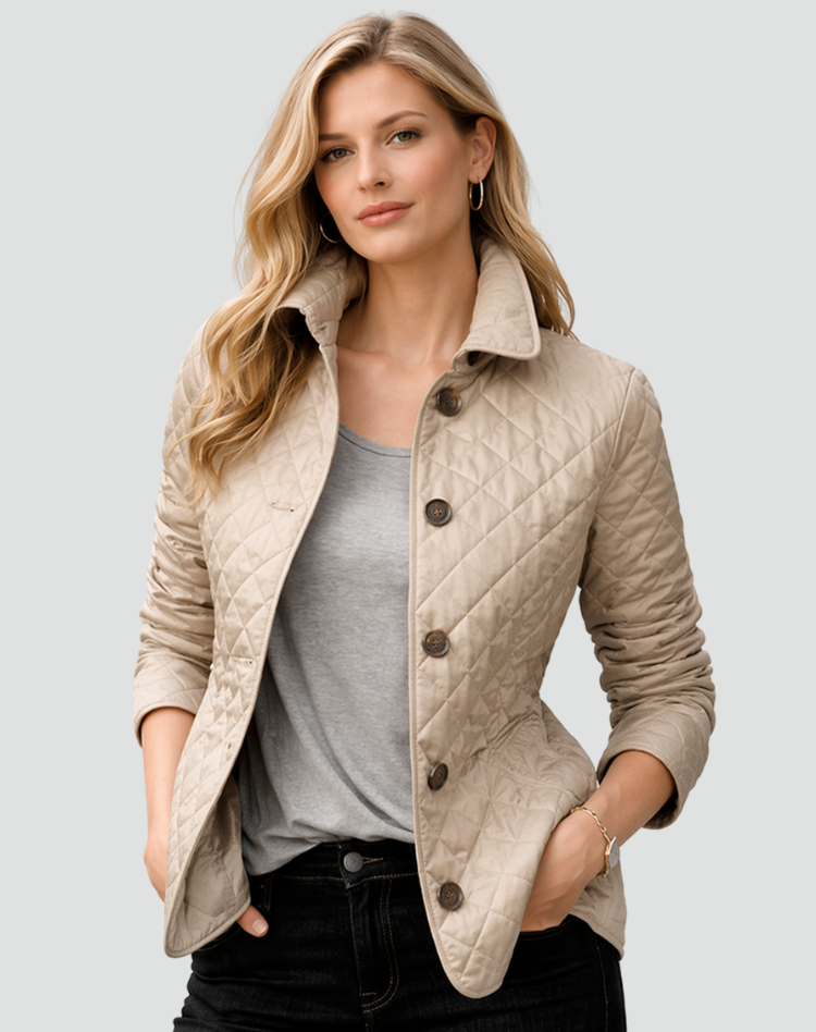 CLAIRE LYON | VESTE MATELASSÉE BOUTONNÉE POUR FEMMES