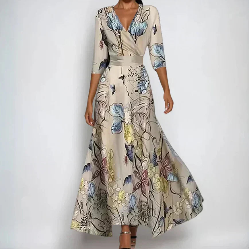 CLAIRE LYON | ROBE PORTEFEUILLE ÉLÉGANTE POUR FEMME