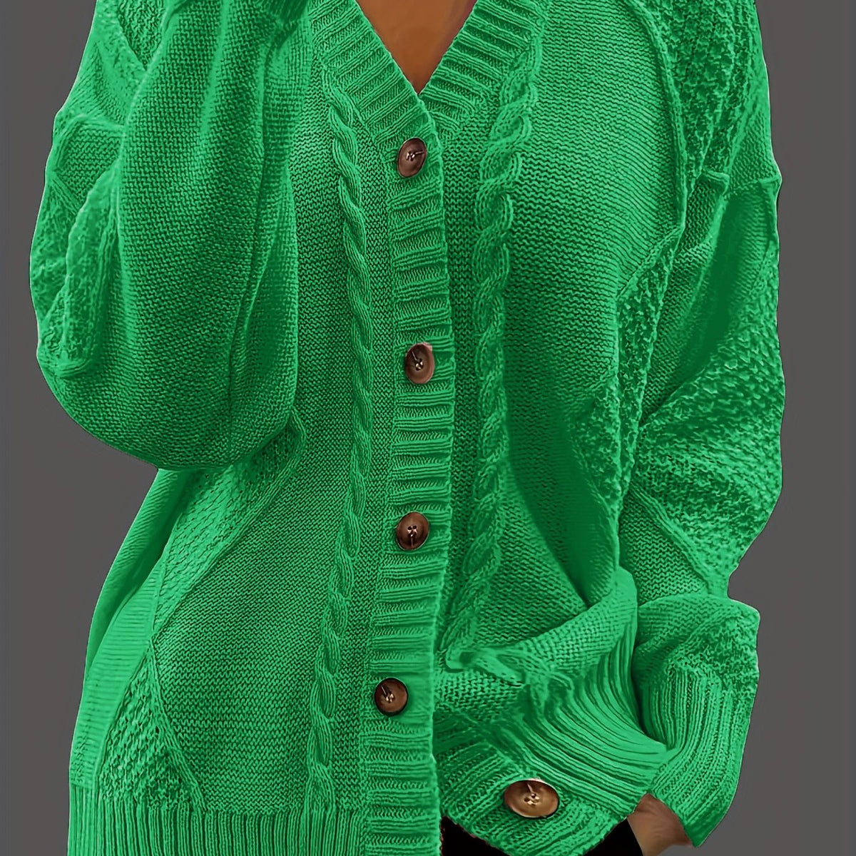 Florine | Pull Doux à Motif Floral Torsadé