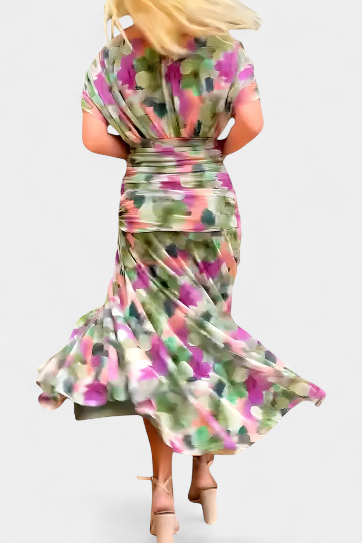 CLAIRE LYON | ROBE DRAPÉE ÉLÉGANTE POUR FEMMES