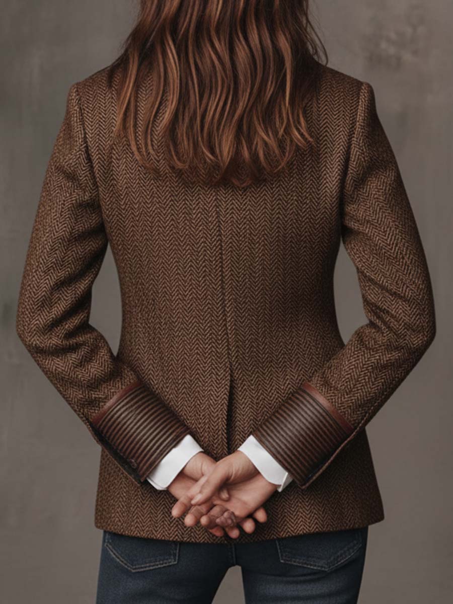 CLAIRE LYON | BLAZER STRUCTURÉ ARTISTIQUE POUR FEMMES
