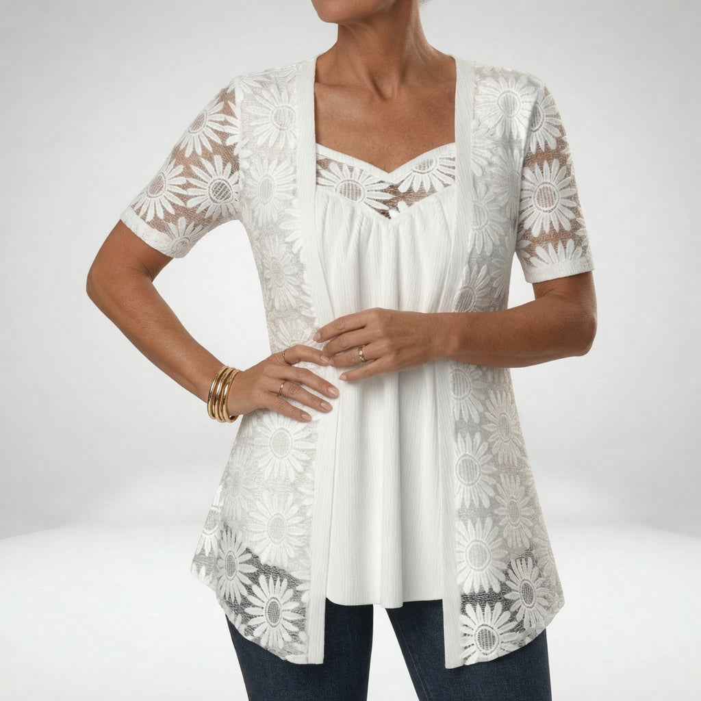 CLAIRE LYON | BLOUSE À DENTELLE POUR FEMMES