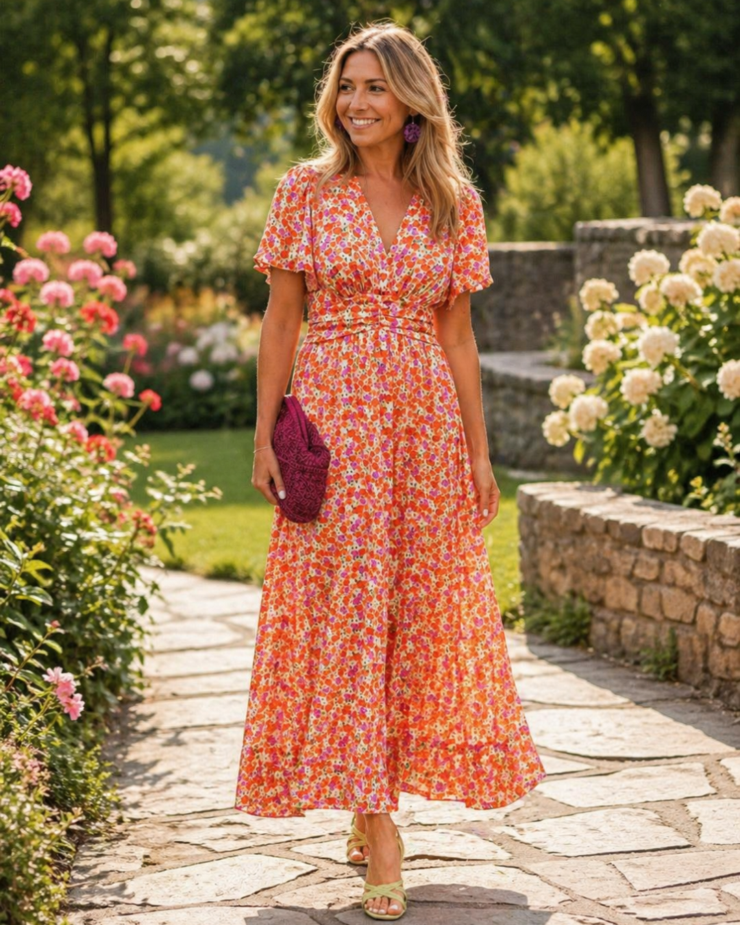 CLAIRE LYON | ROBE DE VACANCES BLOOM SANS EFFORT POUR FEMME