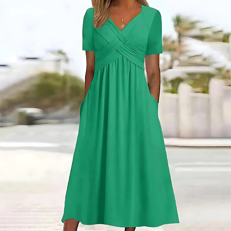 CLAIRE LYON | ROBE MIDI INTEMPORELLE POUR FEMMES