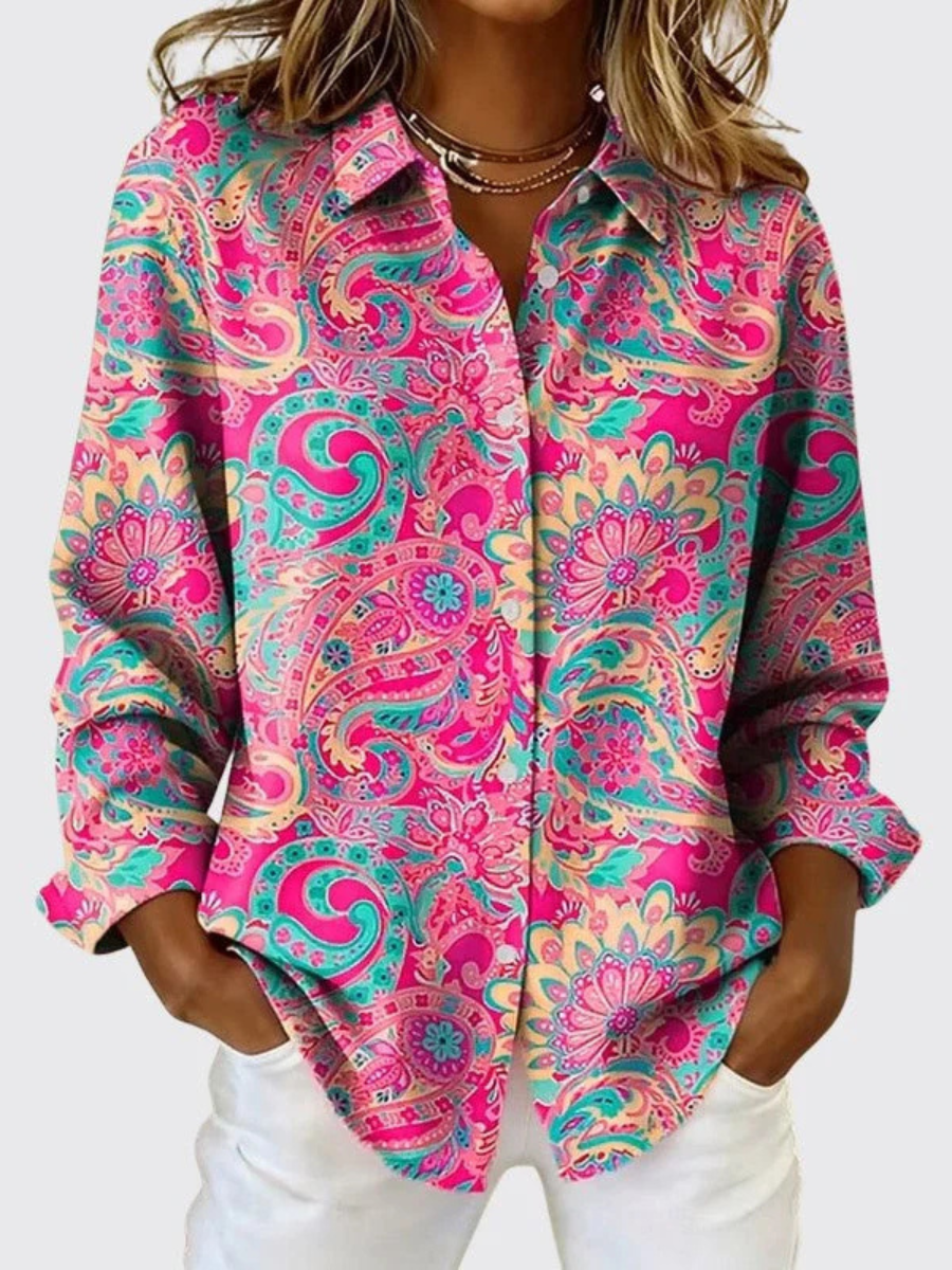 CLAIRE LYON | BLOUSE À IMPRIMÉ PAISLEY POUR FEMMES