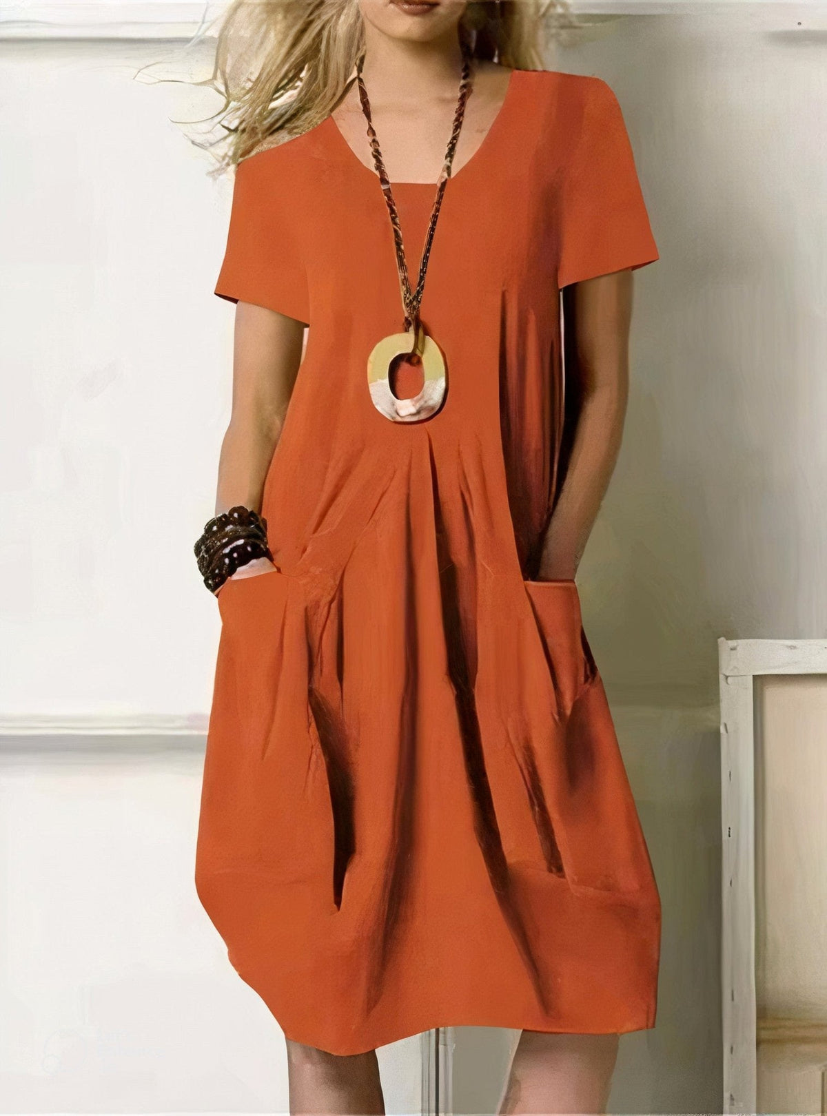 CLAIRE LYON | ROBE MIDI FLUIDE POUR FEMMES