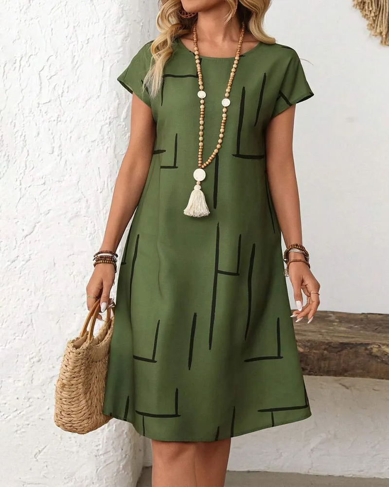 CLAIRE LYON | ROBE DE VACANCES À COUPE DÉTENDU POUR FEMMES