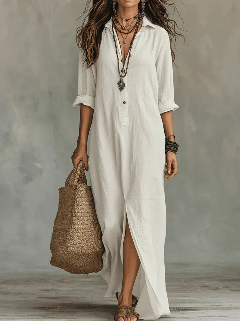CLAIRE LYON | ROBE MAXI CHIC FLUIDE POUR FEMMES