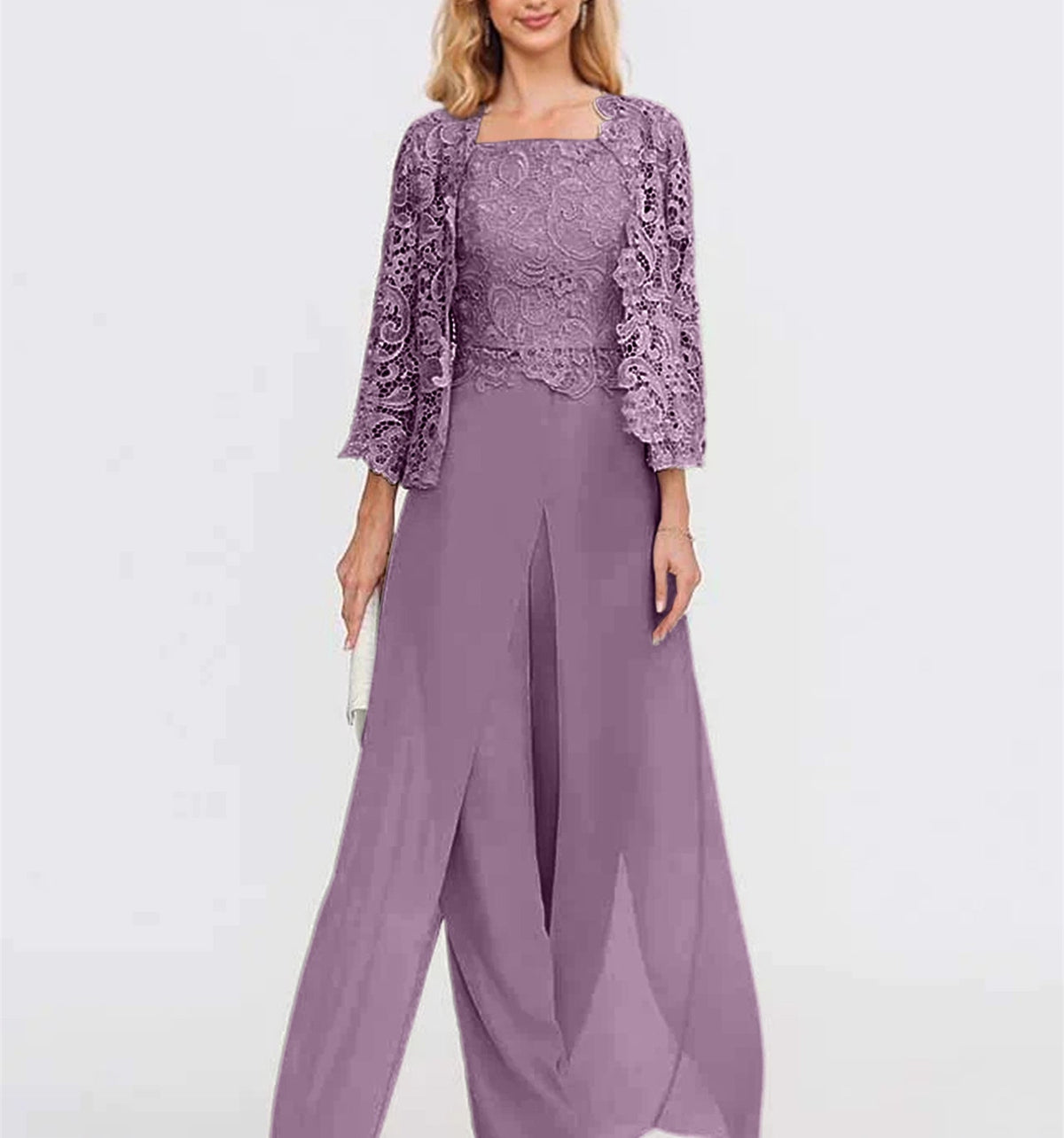 CLAIRE LYON | ÉLÉGANTE ENSEMBLE PANTALON EN MOUSSELINE POUR FEMME