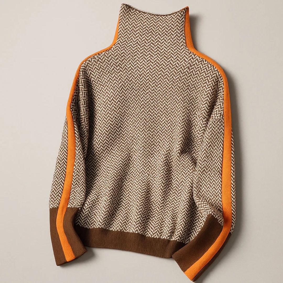 Martina | Pull Col Montant