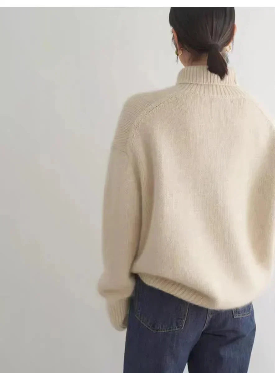 Lisette | Pull col montant en maille