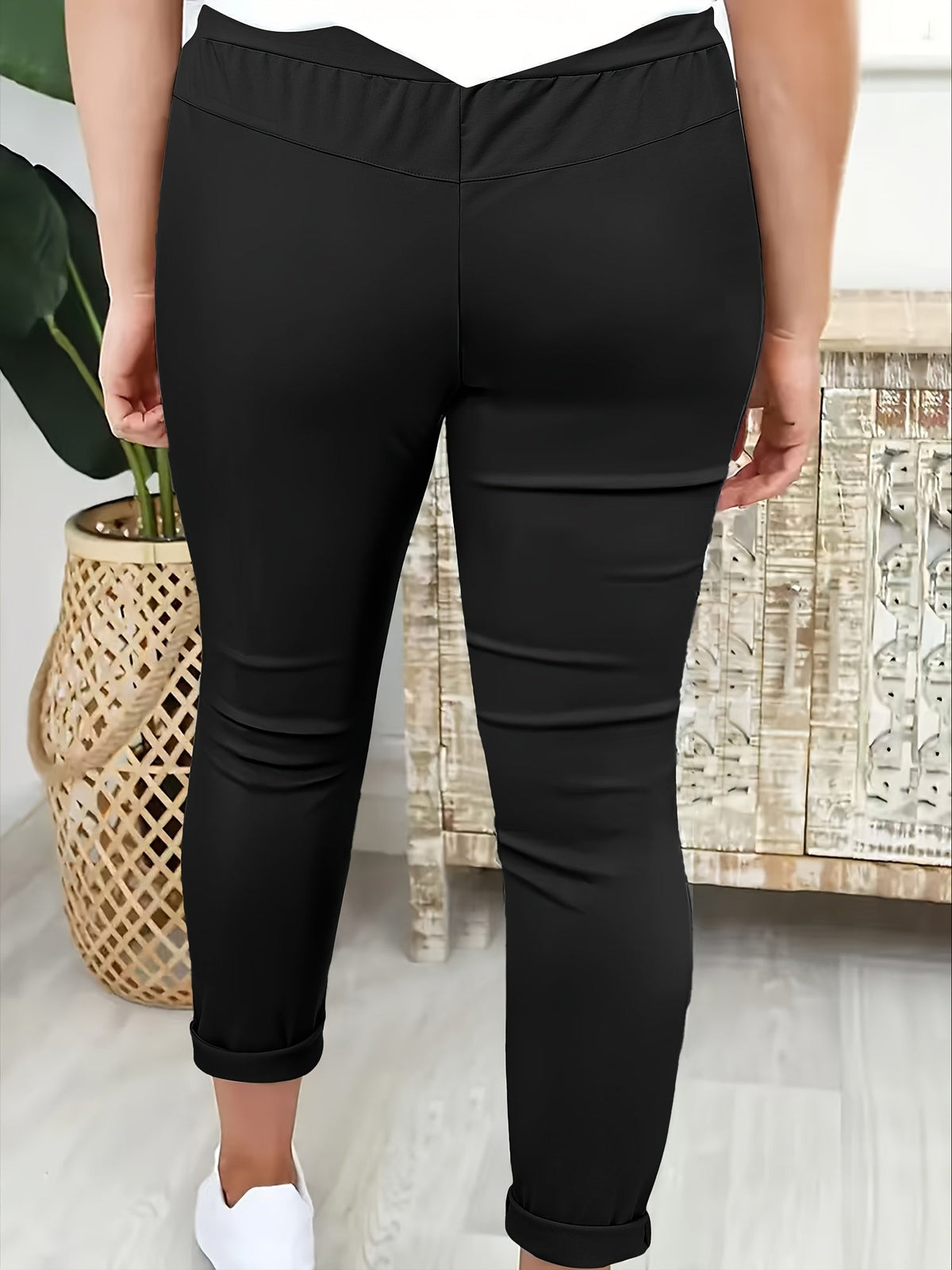 CLAIRE LYON | PANTALON SLIM À CORDON POUR FEMMES