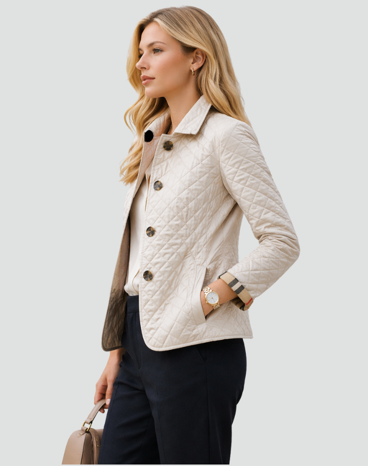 CLAIRE LYON | VESTE MATELASSÉE BOUTONNÉE POUR FEMMES