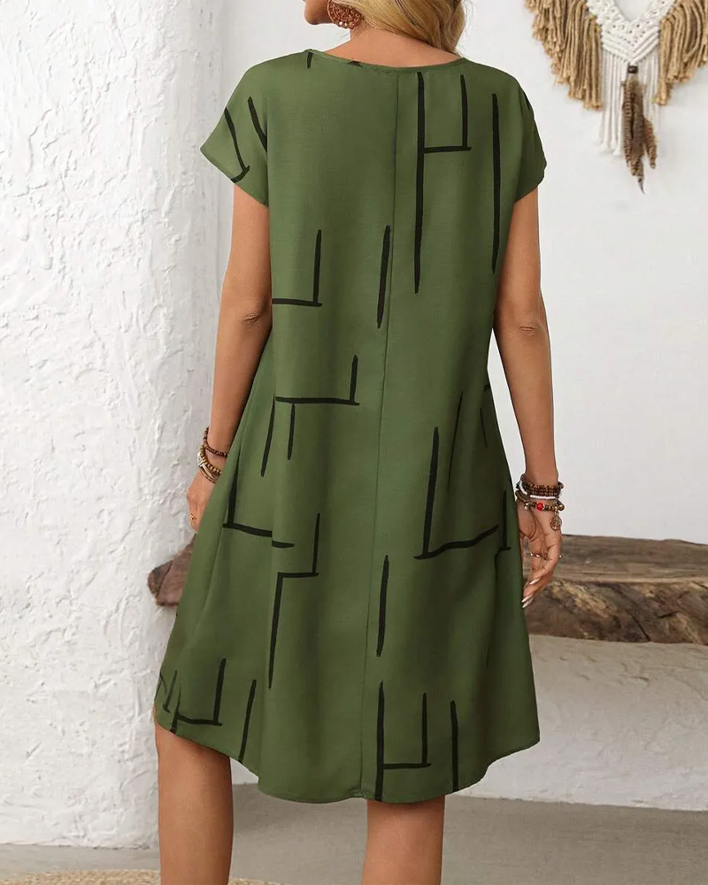 CLAIRE LYON | ROBE DE VACANCES À COUPE DÉTENDU POUR FEMMES