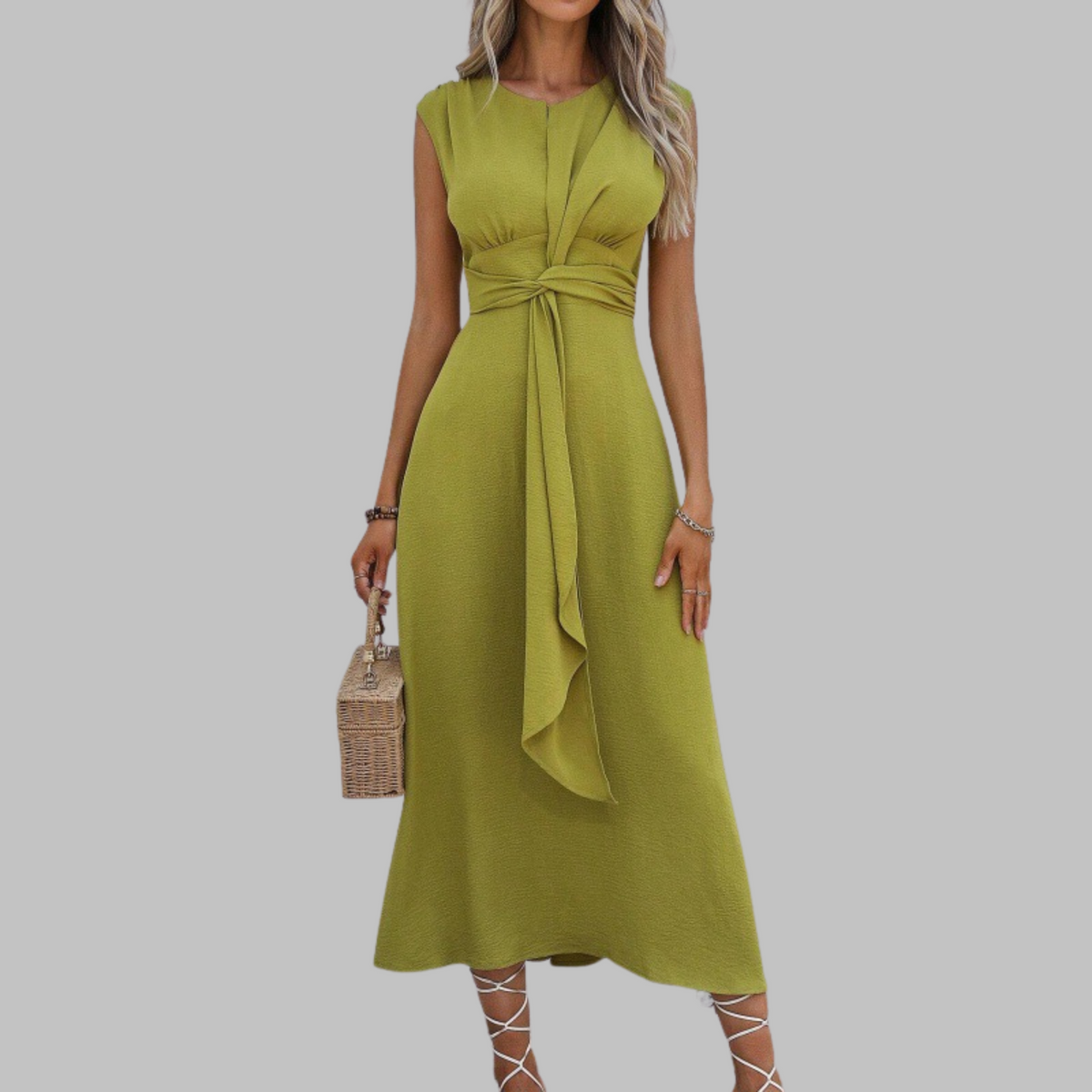 CLAIRE LYON | ROBE MAXI SANS MANCHES POUR FEMMES