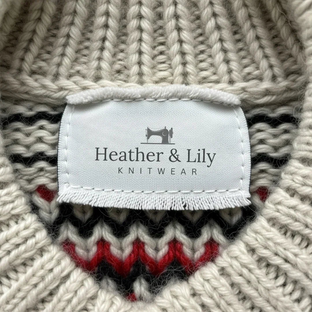 Brienne | Cardigan Islandais Vintage