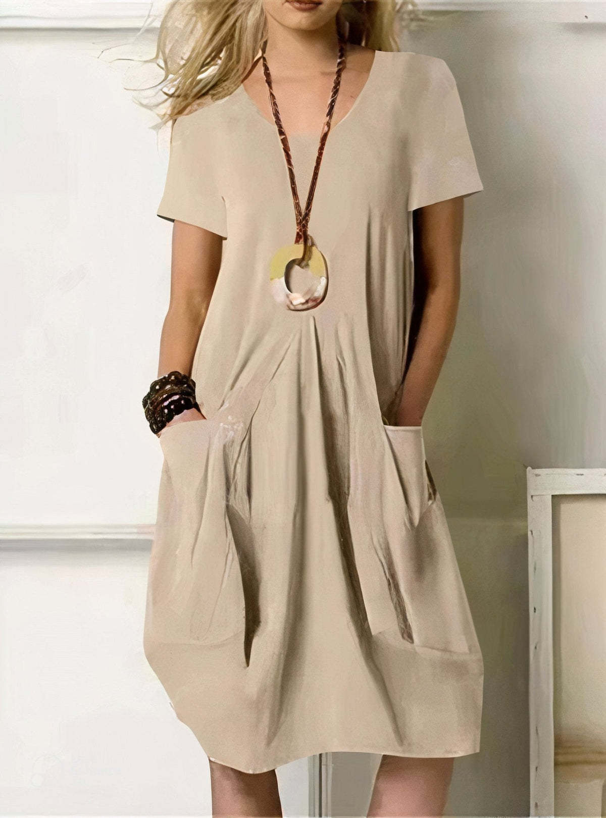 CLAIRE LYON | ROBE MIDI FLUIDE POUR FEMMES