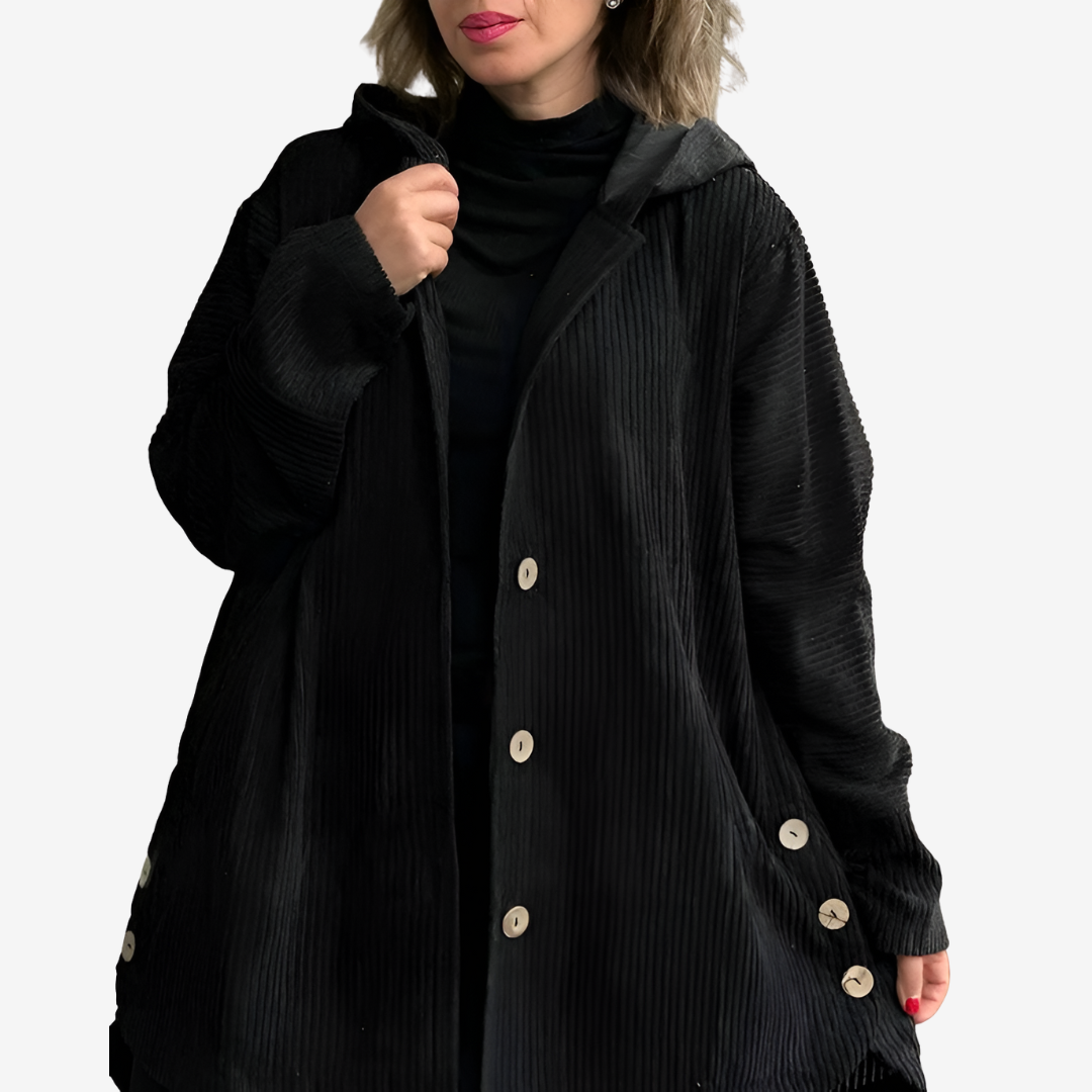 Georgette Veste Tricotée avec Boutons
