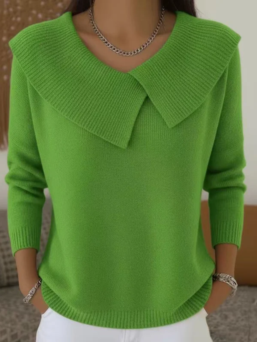 CLAIRE LYON | PULL COL CLASSIQUE POUR FEMME
