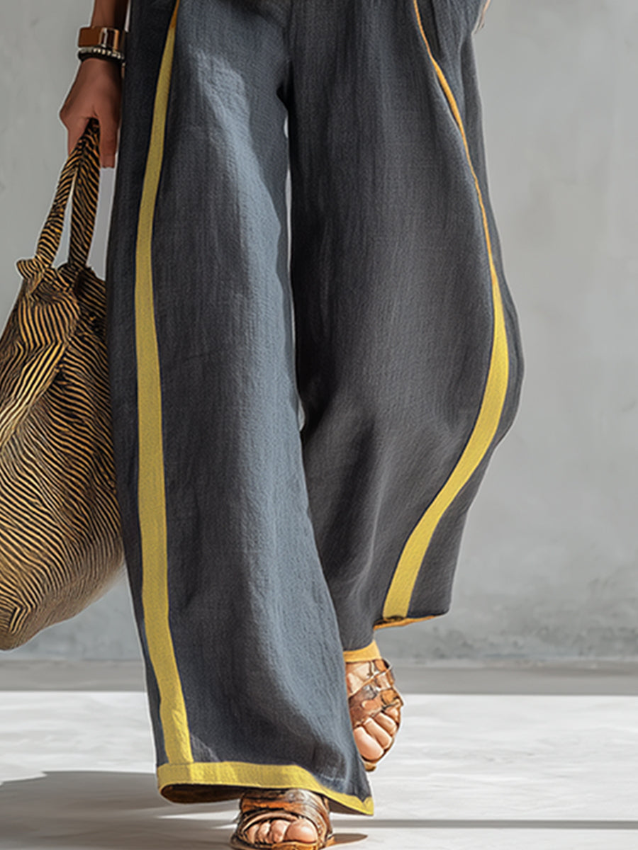 CLAIRE LYON | ENSEMBLE LIN CHIC POUR FEMME