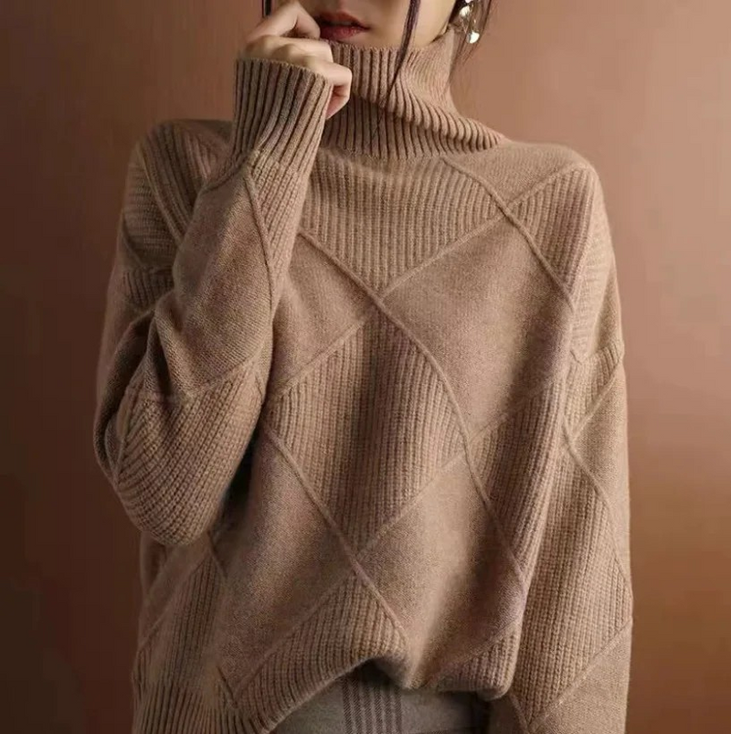 Angela - Pull Col Montant