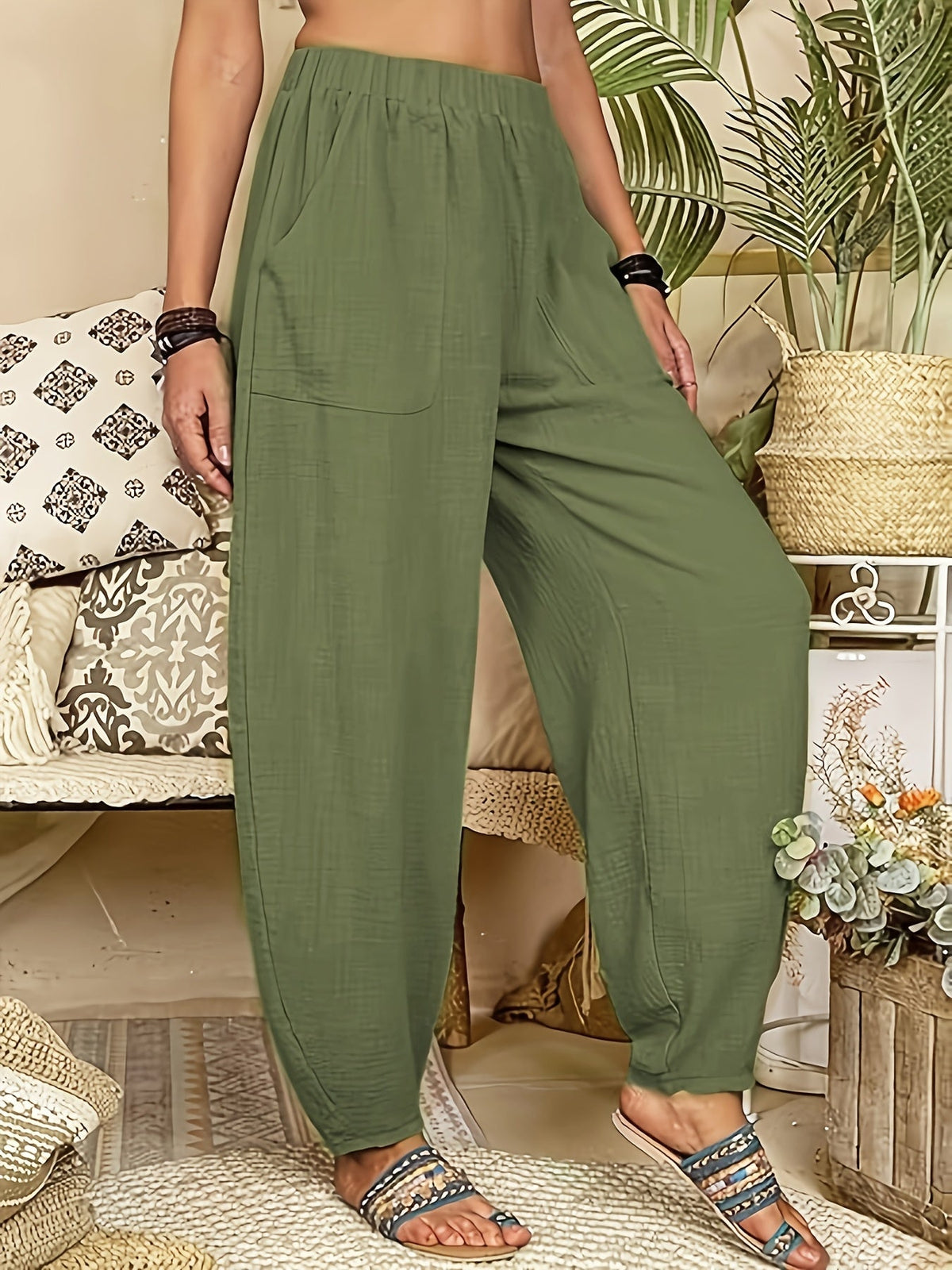 CLAIRE LYON | PANTALONS DRAPÉS QUOTIDIENS POUR FEMMES