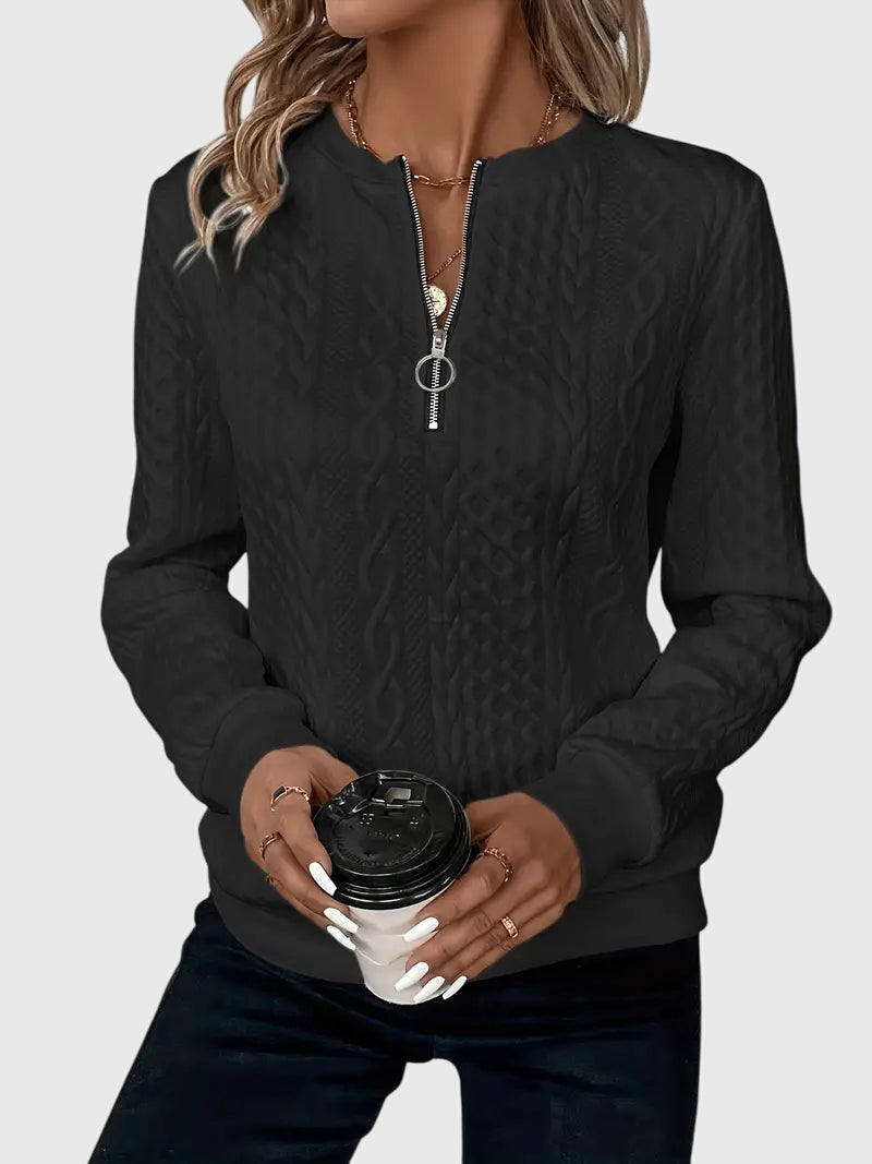 Nora | Pull zippé