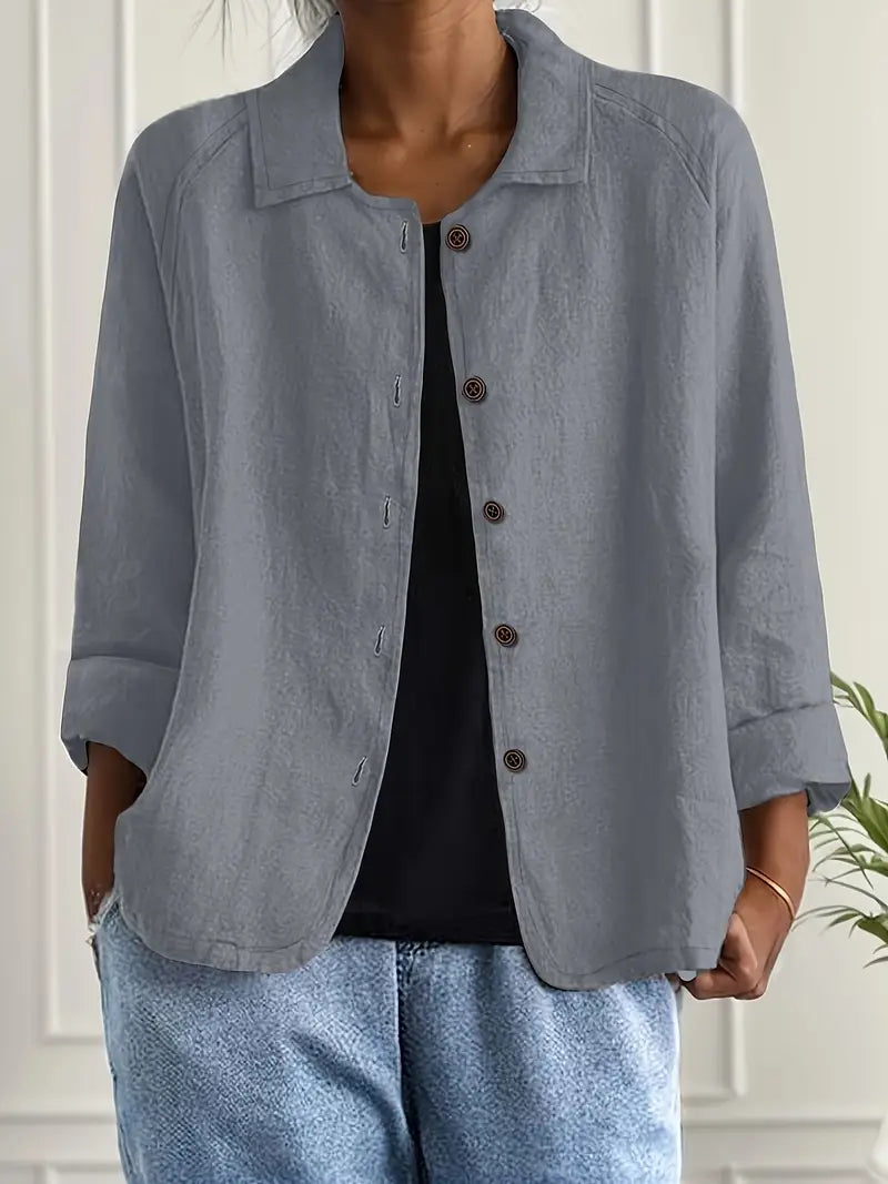 Marilla – Cardigan chemise léger classique