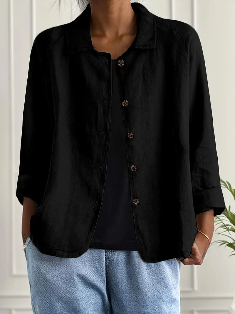 Marilla – Cardigan chemise léger classique