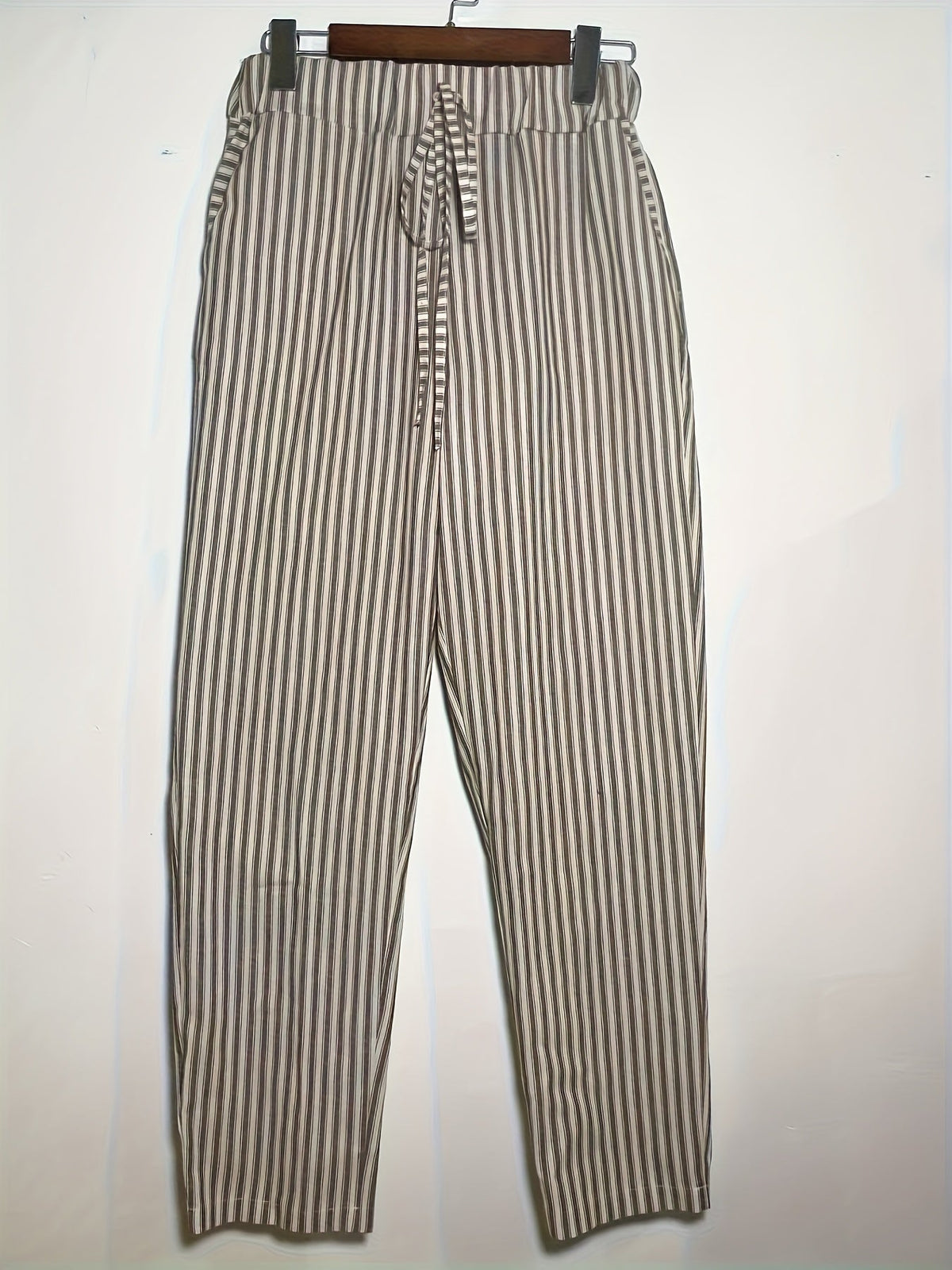 CLAIRE LYON | PANTALONS LARGES À RAYURES POUR FEMMES