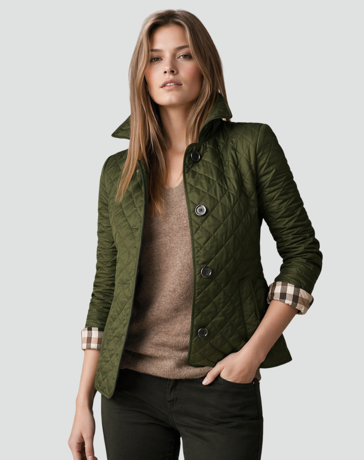 CLAIRE LYON | VESTE MATELASSÉE BOUTONNÉE POUR FEMMES